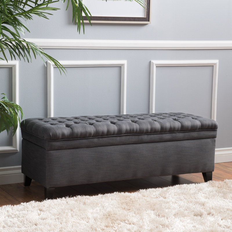 Logan Tufted Storage Ottoman & Reviews Joss & Main